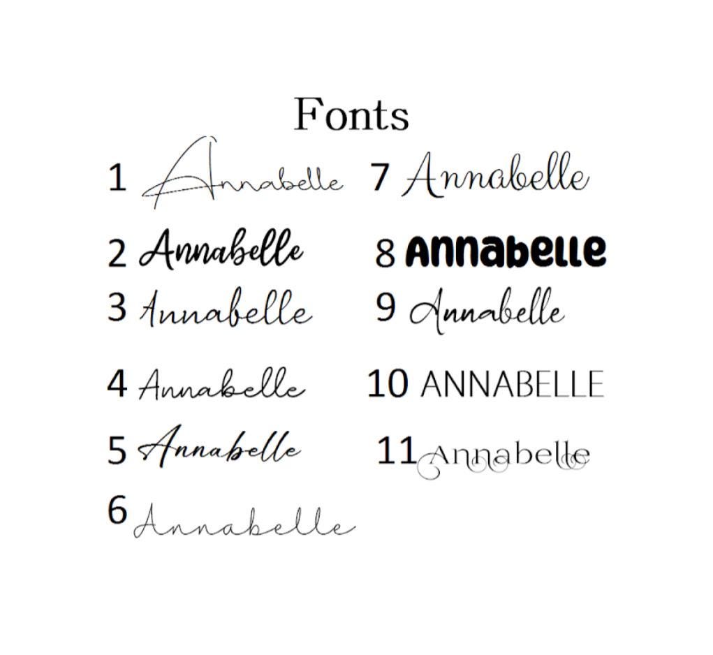 Custom name sign - double layered acrylic signage - personalised wall decor